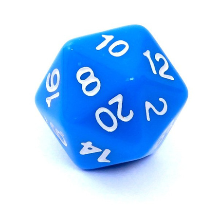 Komplet kości REBEL RPG - Matowe - Niebieskie
