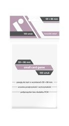 Koszulki na karty Rebel (59x86 mm) "Small Card Game" 100 sztuk