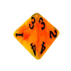 Komplet kości REBEL RPG - Akrylowe - Zachód Słońca