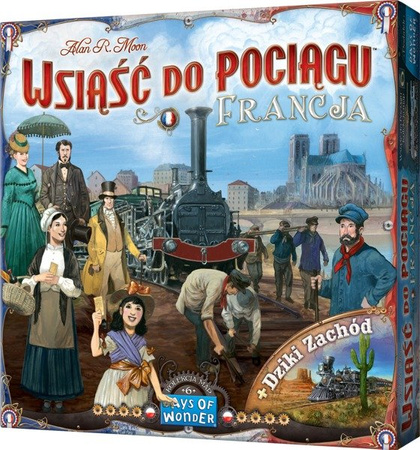 Wsiąść do pociągu: Francja i dziki zachód