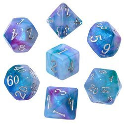 Komplet kości REBEL RPG - Akrylowe - Obłok Magellana