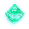 Komplet kości REBEL RPG - Nebula - Zielone
