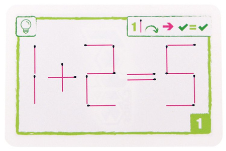 Logic Cards - Łamigłówki zapałczane