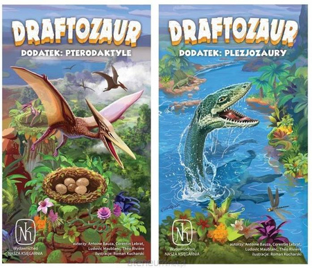  Draftozaur - 2 dodatki: Pterodaktyle, Plezjozaury