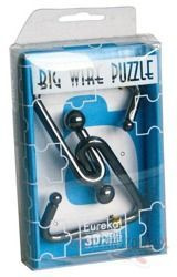 Łamigłówka druciana duża nr 6 (Niebieska)