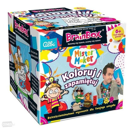 BrainBox Koloruj i zapamiętuj