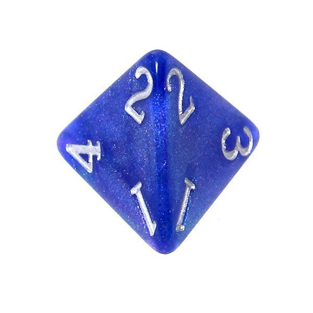 Komplet kości REBEL RPG - Akrylowe - Zmierzch
