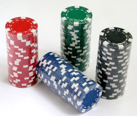 Żetony pokerowe Premium Drewno 300 szt. 14g