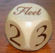 Fleet: Wooden Die