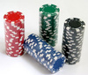 Żetony pokerowe Premium Drewno 300 szt. 14g