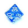 Komplet kości REBEL RPG - Nebula - Niebieskie