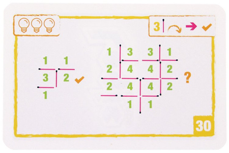Logic Cards - Łamigłówki zapałczane