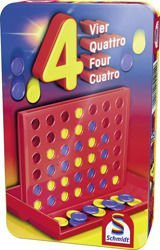 Cztery w rzędzie (w metalowej puszce)