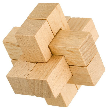 Łamigłówki drewniane 4 szt. EXPERT