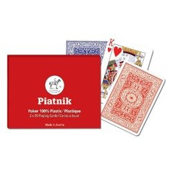 Karty do gry - Poker plastic