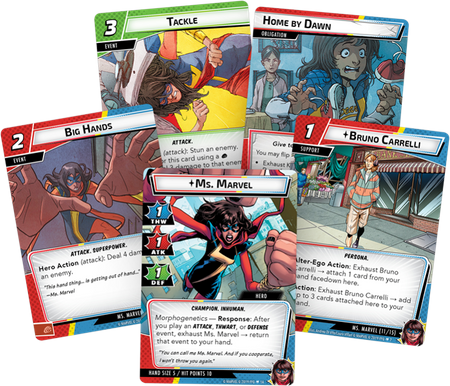 Marvel Champions: Ms. Marvel Hero Pack