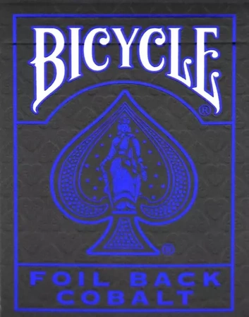 Karty Metalluxe niebieskie BICYCLE