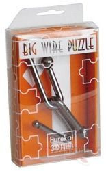 Łamigłówka druciana duża nr 1 (Pomarańczowa)