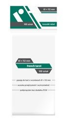 Koszulki na karty Rebel: French Tarot (61x112 mm)