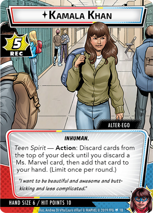 Marvel Champions: Ms. Marvel Hero Pack