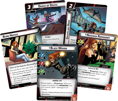 Marvel Champions: Black Widow Hero Pack