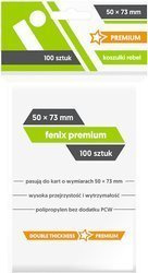 Koszulki na karty Rebel (50x73 mm) \"Fenix premium\", 100 sztuk