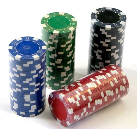 Żetony pokerowe Stojak Premium 200 szt. 11,5g
